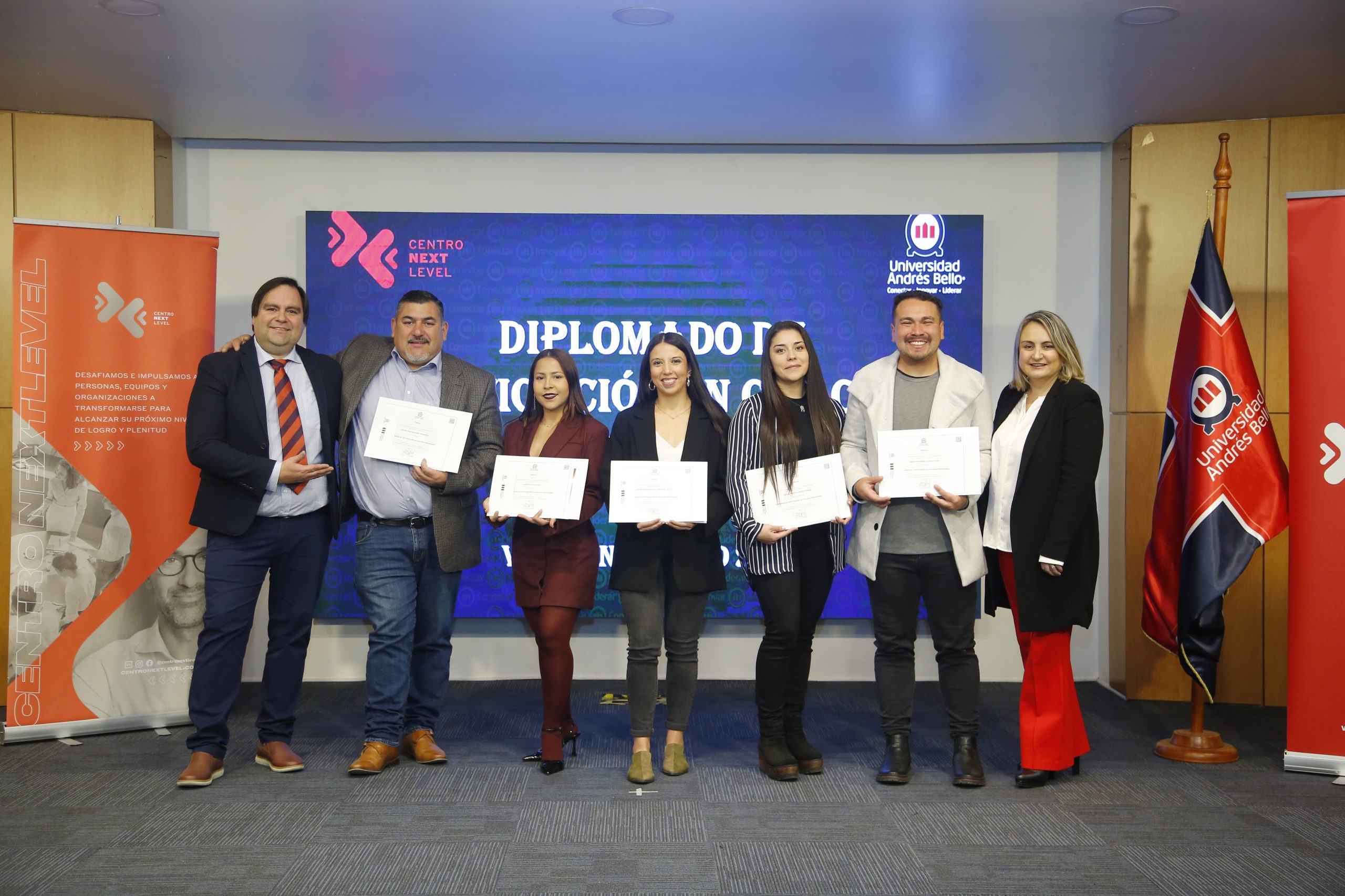 Ceremonia de Titulación Next Level Casona de  Las Condes el 13 de Junio en Santiago, 2025.