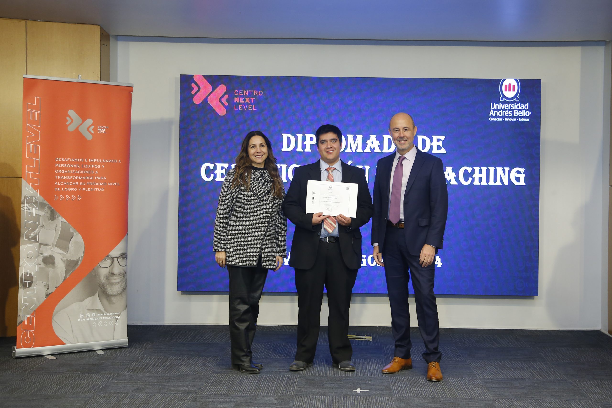 Ceremonia de Titulación Next Level Casona de  Las Condes el 13 de Junio en Santiago, 2025.
