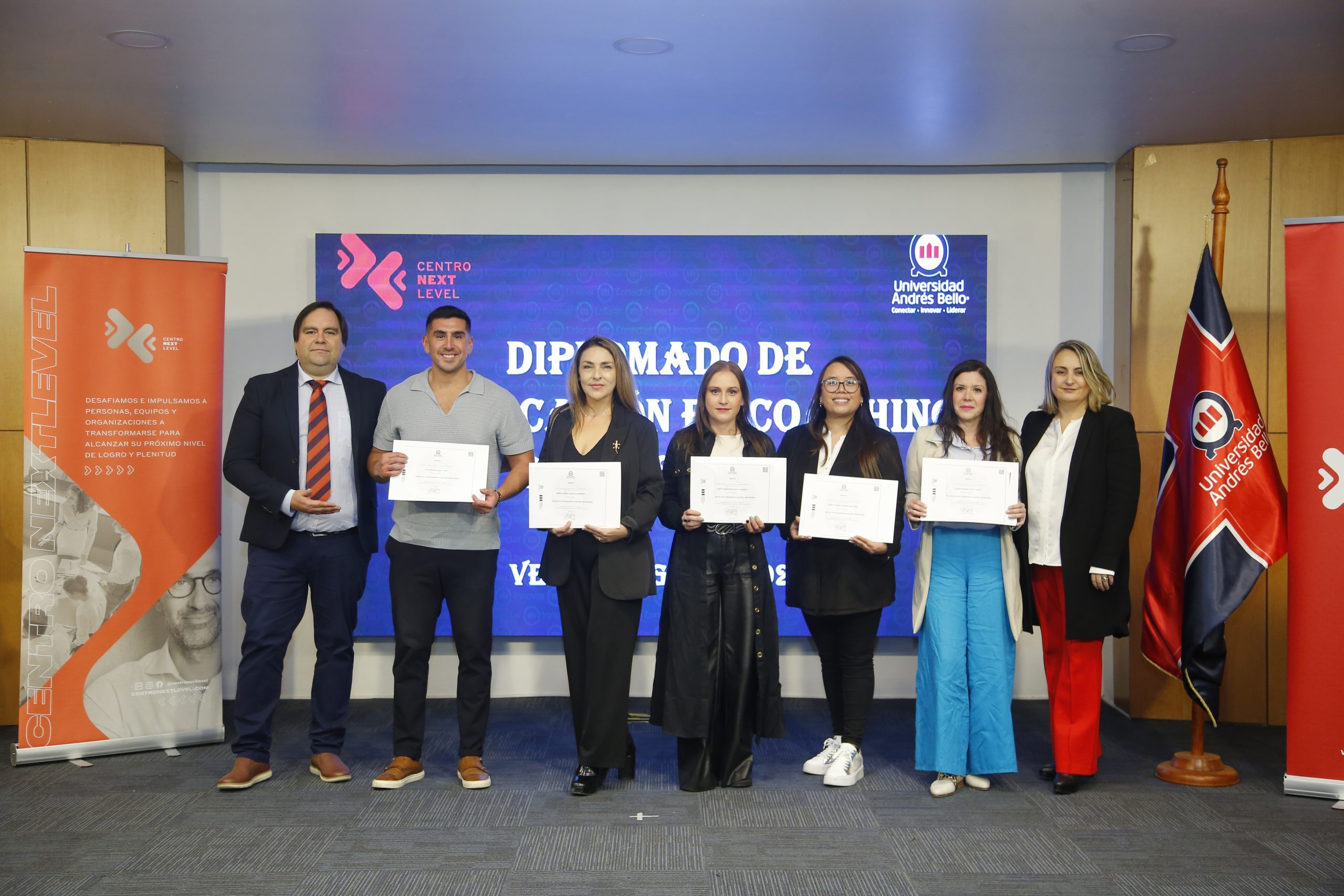 Ceremonia de Titulación Next Level Casona de  Las Condes el 13 de Junio en Santiago, 2025.