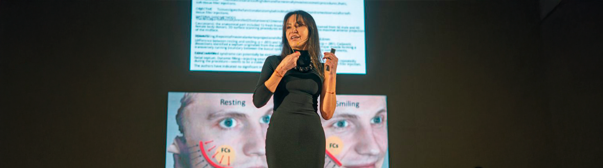 Académica UNAB comparte experiencia en Congreso Internacional de Medicina Estética