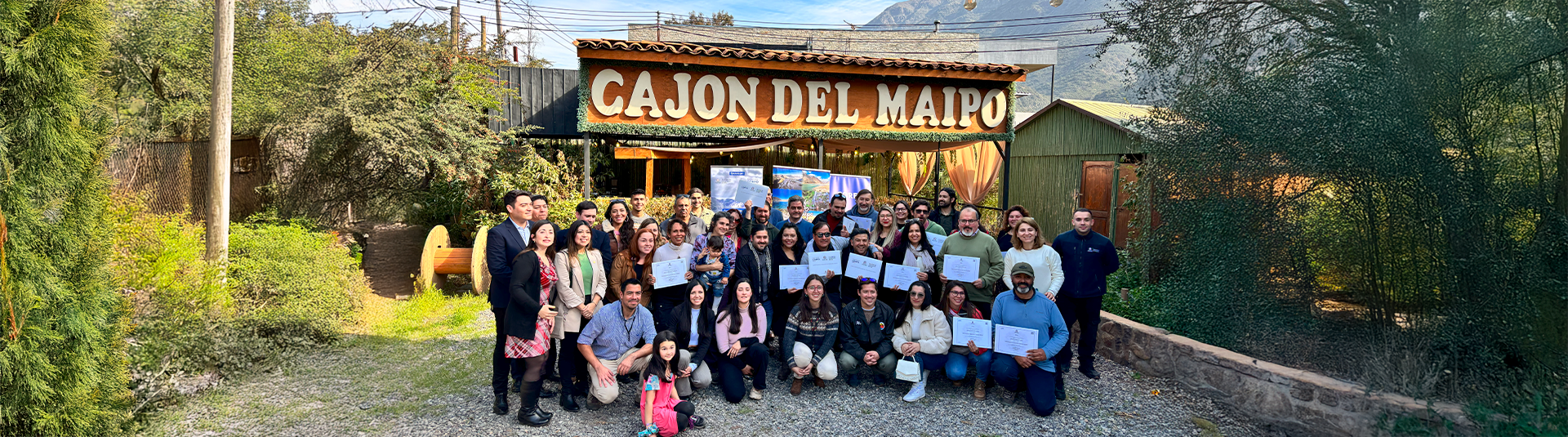 Con éxito culmina curso “Desarrollo e Innovación en Turismo de Montaña” en San José de Maipo